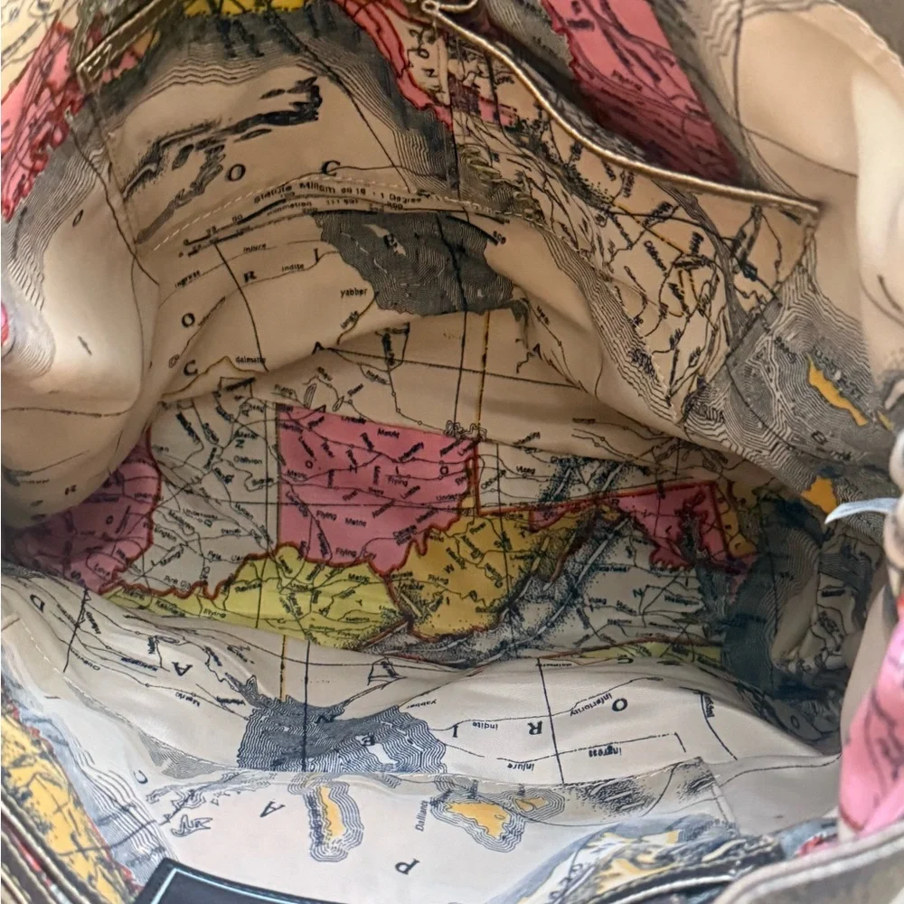 NWT Sharif Bronze leather Studded Hobo Bag with dust bag - Picture 14 of 16